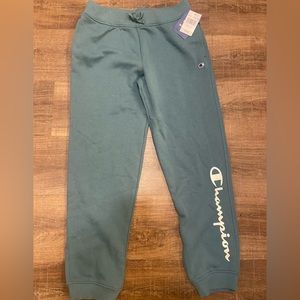 Girls teal classic champion joggers